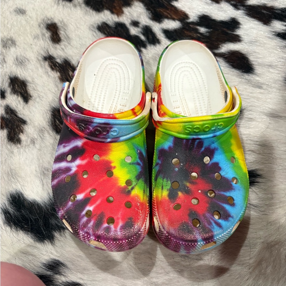 Crocs Tie-Dye Clogs